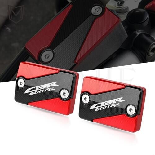 For HONDA CBR600RR CBR 600 RR CBR600 RR 2003-2013 Motorcycle Front Brake Clutch Pump Fluid Rerservoir Fuel Oil Cap Cups Cover