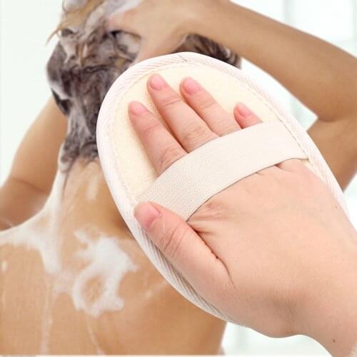 Bath Shower Sponge Bathroom Accessories Body Scrubber Household Merchandises Washing Pad Exfoliator Bath Brushes Loofah