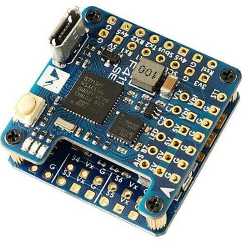 Matek Mateksys F411-WSE Compact Flight Controller & BEC 5V Output Built-in 2-6S ESC 78A Current Senor For iNAV RC Drone Wing