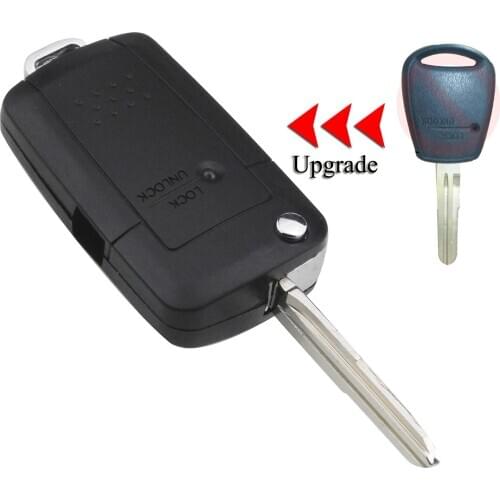 Kutery Upgrade Key Shell For Hyundai Sonica For Kia Rio Picanto 1Button Remote Car Key Case Cover With Uncut Blade