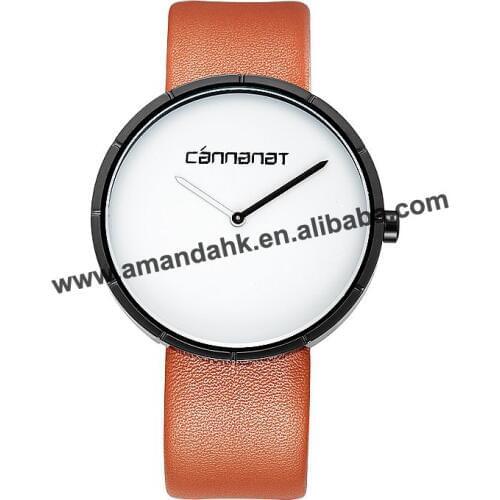 Fashion Casual Man Watches Top Brand Luxury Leather Business Quartz Watch Hot Men Dress Wristwatch RED005