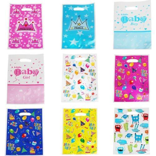 Princess Prince Crown Balloon Theme Gift Bag Birthday Party Decor Baby Shower Wedding Decoration Party Supplies Gift Bags