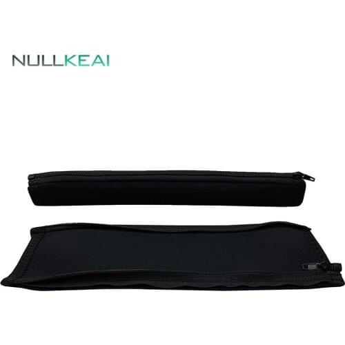 NULLKEAI Replacement Headband Cover Zipper Cushion For Sony PlayStation Gold Wireless Headphones