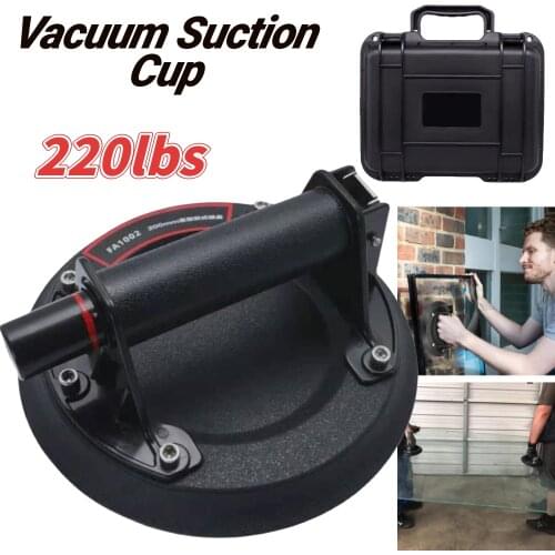 Vacuum Suction Cup 220kg with Copper Handle Ventosas Para Vidrio Heavy Duty Lifter for Granite Tile Glass Manual Lifting