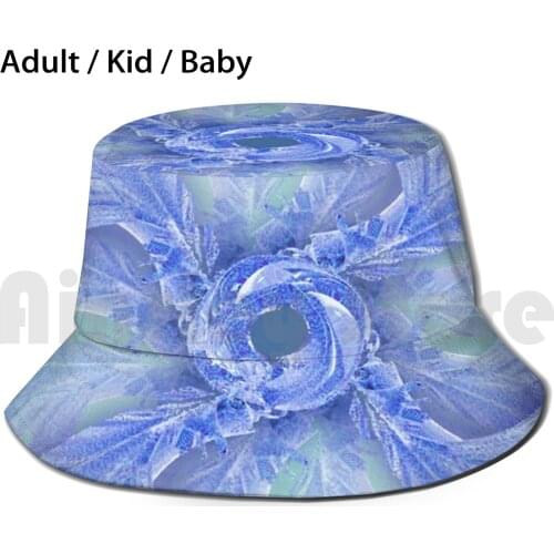 Windmill - Blue Sun Hat Windmill Sprial Fractal