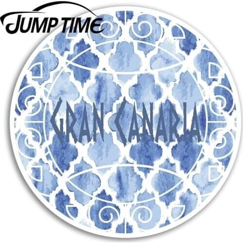 Jump Time Gran Canaria Vinyl Stickers Spain Cool Sticker Laptop Luggage Decal Decor Window Bumper Waterproof
