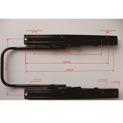 TopwellRV High Strength Double Lock Smoothly Slide Rail