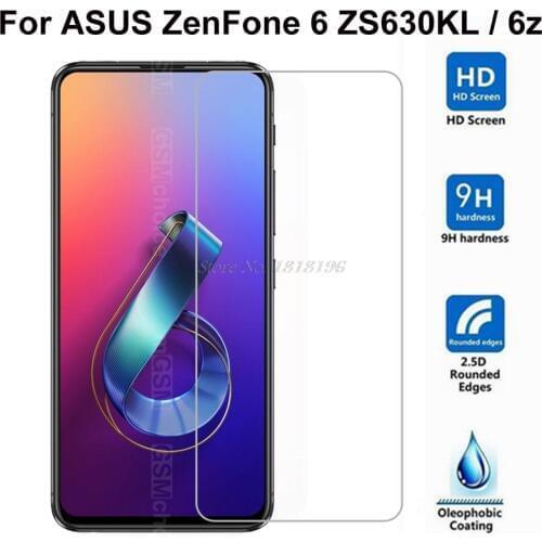 For Asus Zenfone 6 ZS630KL 6z Tempered Glass Screen Protector Phone Film For Asus 6z 6.4" Screen Protective Glass