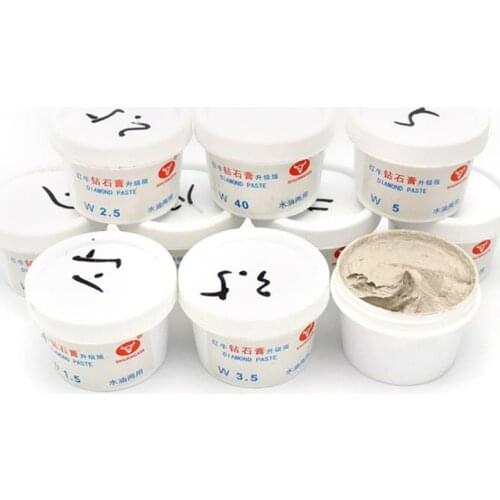 1pcs Diamond Polishing Grinding Paste Water Oil Dual-used 60g For Jade Emerald Mirror Surface Agate Metal Mould Stainless Steel