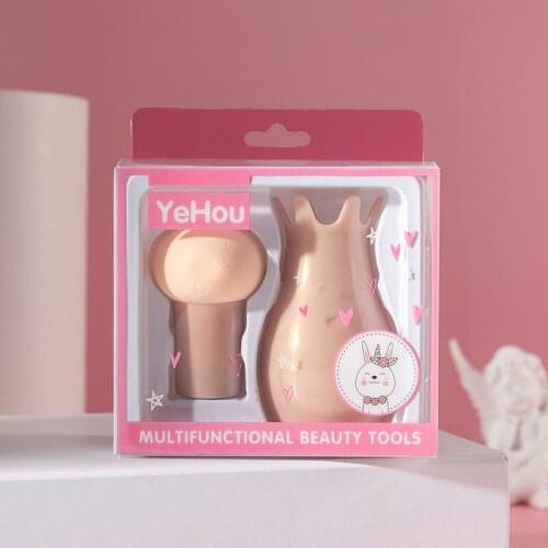 Cosmetic Puff Makeup Sponge Mushroom Shape Foundation Concealer Powder Blender Soft Makeup Puff Sponge Cosmetic Egg Makeup Tools