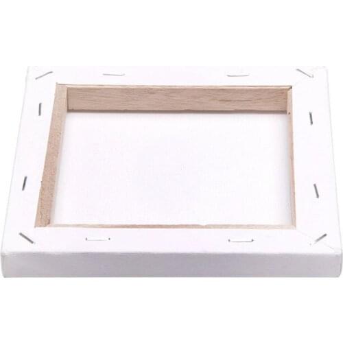 White Blank Square Artist Canvas Wooden Board Frame For Primed Oil Acrylic Paint