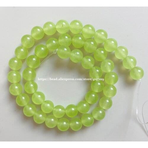 Free Shipping Natural Stone Dyed Color grap Jades Round Loose Beads 6 8 10 MM Pick Size Jewelry Making