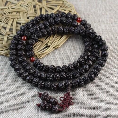 Tianyizi Bodhi Bracelet Daruyi 108 Buddhist Bead Necklace Men and Women Rosary Couple