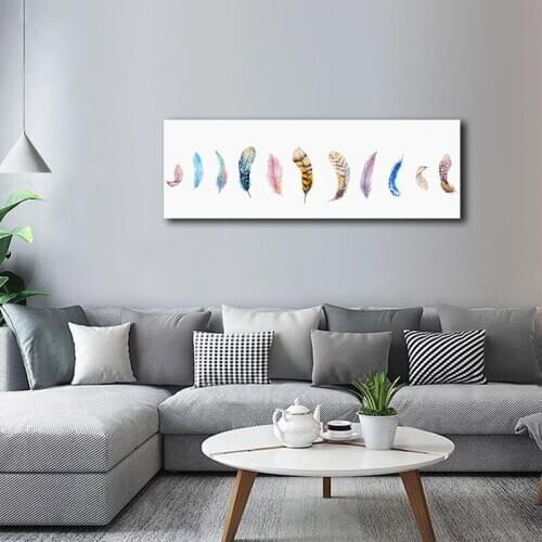 Minimalist Canvas Painting full drill diy diamond painting cross stitch Diamond Embroidery feather office decor drop shipping