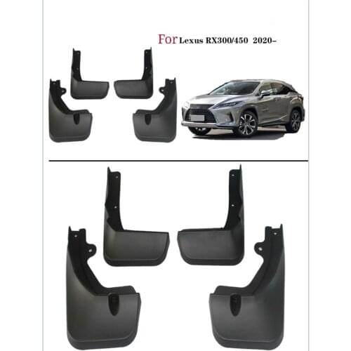 For Lexus RX RX300 RX450 2016-2020 High quality Mud Flap Mudflaps Splash Guards Mud Flaps fender Mudguard Car Accessories