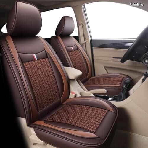 KOKOLOLEE 1 PCS car seat cover For ssangyong kyron actyon sport korando rexton accessories covers for vehicle seats