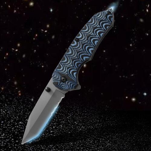 HOT SALE folding knife 5CR13MOV auxiliary camping survival knife tactical practical EDC tool pocket knife