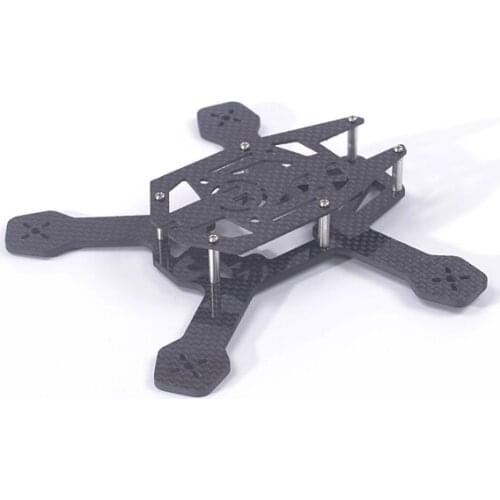 HK150 150mm 4-Aixs 3mm Carbon Fiber Mini Racing Quadcopter Frame for DIY Racing