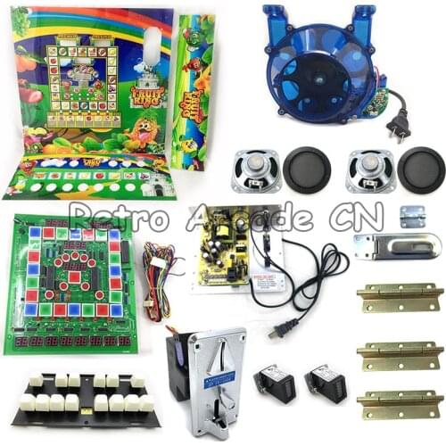 Happy Fruit Mario Game Machine Kits Mario Arcade Game Machine Diy Gambling Machine Motherboard Slot Machine High Winning Rate