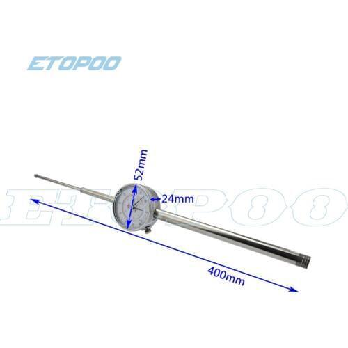 0-100mm 0.01mm Large Dial Indicator White Dial 0-100 Reading large size indicator level gauge measuring tools
