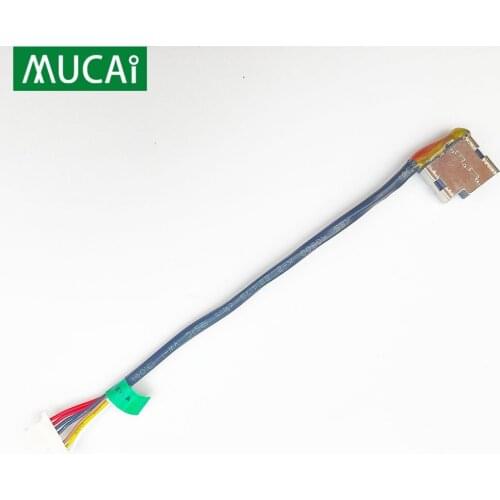 DC Power Jack cable For HP 15-A M16-P 15-AC 15-AY M6-P113DX 15-AF 15-AE 15Q-AJ003TX 15-AY066TX TPN-1124 laptop DC-IN Cable