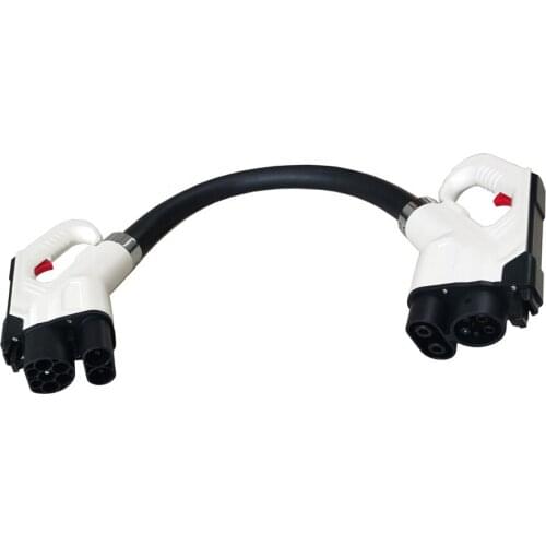 China Manufacturer DC Combo 2 To Combo 1 CCS Ev Adapter/convert CCS 2 Socket To CCS 1 Plug Universal Model