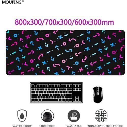 Mouse Pad Character Mousepad Gamer Desk Mat Slipmat Raton Ergonomic Deskmat for Office Computer Art Table Carpet DropShipping
