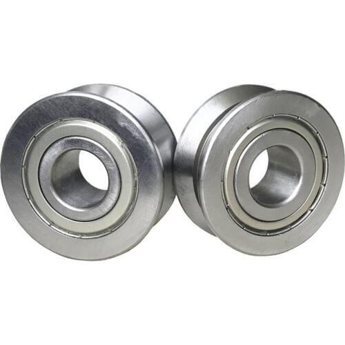 LV201-14ZZ LV201-14 LV201 V Groove Track Roller Bearing 8x30x14mm