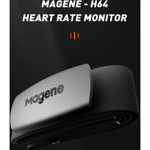 Magene Mover H64 Dual Mode ANT+ & Bluetooth 4.0 Heart Rate Sensor With Chest Strap Computer Bike Wahoo Garmin Sports