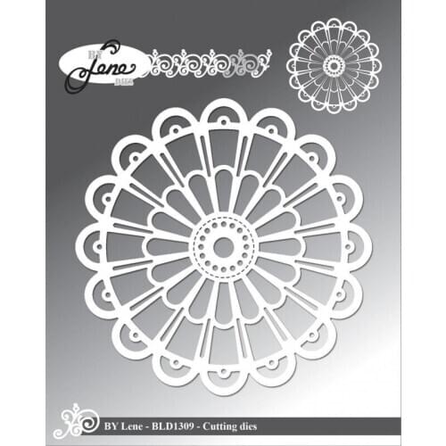 AliliArts Metal Cutting Dies #3 Doily diy Scrapbooking Photo Album Decorative Embossing PaperCard Crafts Die 2020