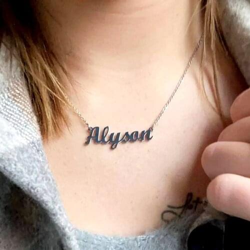 New 316 Stainless Steel Stars Good Luck Necklace Gold Silver Color Chain Choker Jewelry Cross Pendant Y Necklack For Women 2021