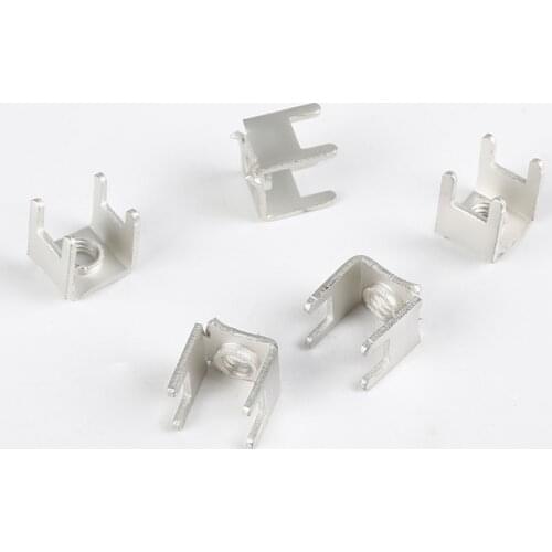 PCB-21B Welding PCB Stamping Terminal M5 4pin Circuit Board Terminal Post