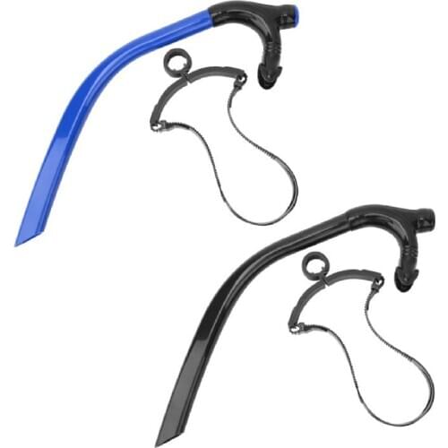 Professional Swimming Diving Breathing Tube Snorkeling Silicone Snorkel Sea Pool Diving Front Breathing Tube For Beginners