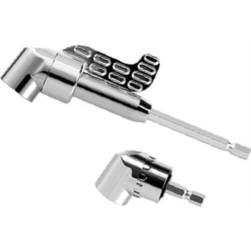 Adjustable 105 Degree Right Angle Driver Screwdriver Hand Tools Set 1/4 Hex Shank Accessories For Power Drill Screwdriver Bits