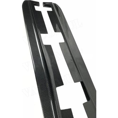 Carbon Fiber FRP Black Side Skirts Protector Body Kits for LEXUS IS300 IS350 IS F Sport Sedan 4 Door 2013-2018 Car Styling