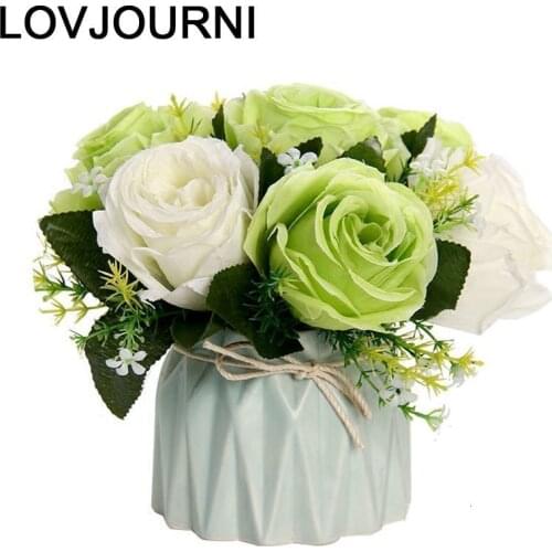 Gold fanus cam vazo jarron florero for wedding deco maison teraryum vaso de flor home decoration accessories modern flower vase