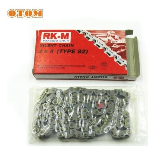 OTOM Motorcycle Timing Chain Silent Cam Chain Tank Chain 3*4-104 Links For ZONGSHEN CB250 CB 250 250cc KAYO LONCIN Spare Parts