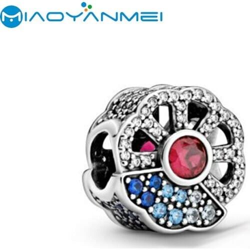 2020 Autumn Fit Original Pandora Bracelets 925 Sterling Silver Beads Folding Fan Charm Women DIY Student Gift