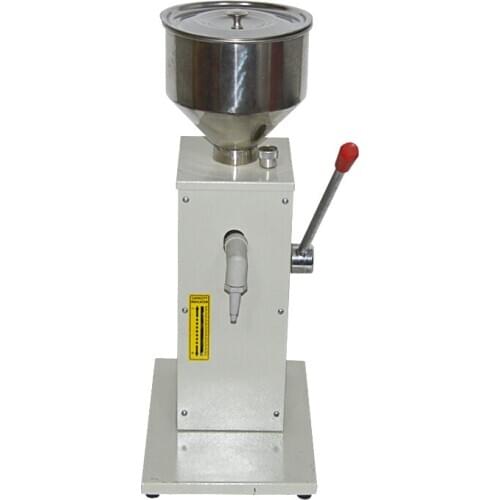 Electric PET Can Sealing Machine Manual Paste Filling Machine Liquid Filling Machine Cream Fill Machine 0 - 50ml