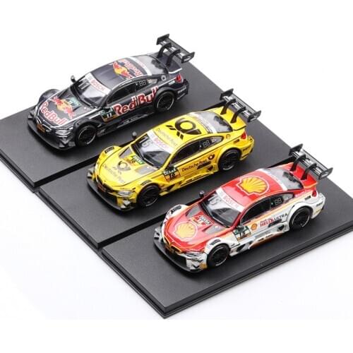 Boxed) M4 Racing Model Simulation Autobahn Polizei 1:43 Car Ornaments Collection Decoration Gifts