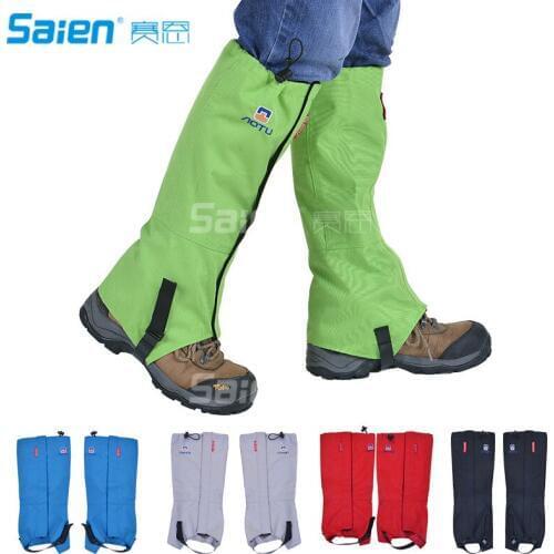 Mountain Hiking Boot Gaiters Breathable Waterproof High Leg Cover Keep Water and Debris Out, Protect Against Sharp Rocks