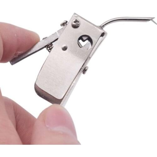 Stainless Steel Master Worm Grafting Tool Equipment with Spare Tongue for Moving Queen Bee Larva Beekeeping Beekeeper