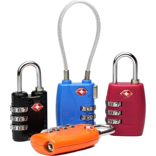Combination lock pull rod luggage luggage anti-theft lock consignment helmet lock suitcase padlock719