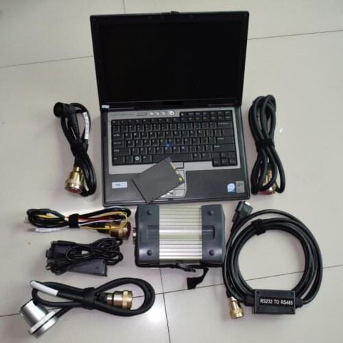 Best Quality MB STAR C3 Multiplexer OBD Auto Diagnostic-Tool SD STAR C3 for Car with Software SSD in D630 Laptop