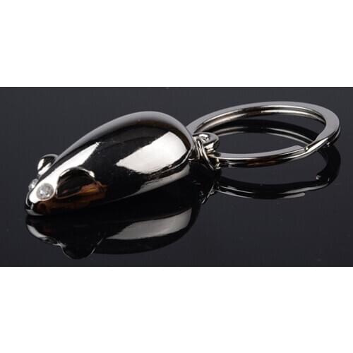 Fashion Mouse Keychain High Quality Key pendant Car Gift Best Friends Boyfriend Key Ring Jewelry Cute Gifts Bag Charm Luxury