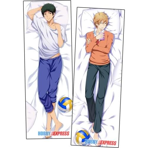 Hobby Express Anime Dakimakura Japanese Otaku Waifu Hugging Body Pillow Cover Yuusuke Igarashi Nozomu Nanashima 21449