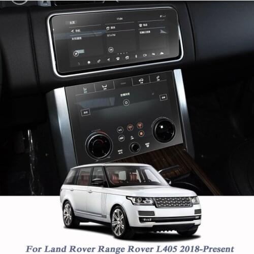 For Land Rover Range Rover L405 2018-Present Car TPU Climate Control Film GPS Navigation Screen Film Dashboard Display Film