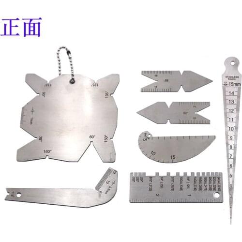 Stainless steel protractor Angle template Lathe tool gauge Drill head S/S angle gauge measurement hand tool
