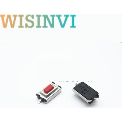 100PCS High Quality 3*6*2.5mm SMD Push Button Switch3*6*2.5H 3x6x2.5mm SMD Red Push Button Switch Microswitch Tact Switch