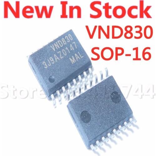 5PCS/LOT VND830 SOP-16 E60 air conditioning air outlet common fault IC chip module heater valve failure NEW In Stock